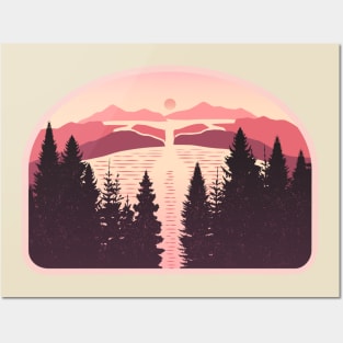 Mountain Bike Valley Posters and Art